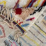 Large moroccan berber rug 200x290 cm – beni m'rirt
