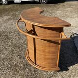 Rattan bar