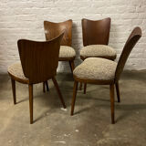 Chaises vintage en bois