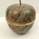 Brass box apple shape