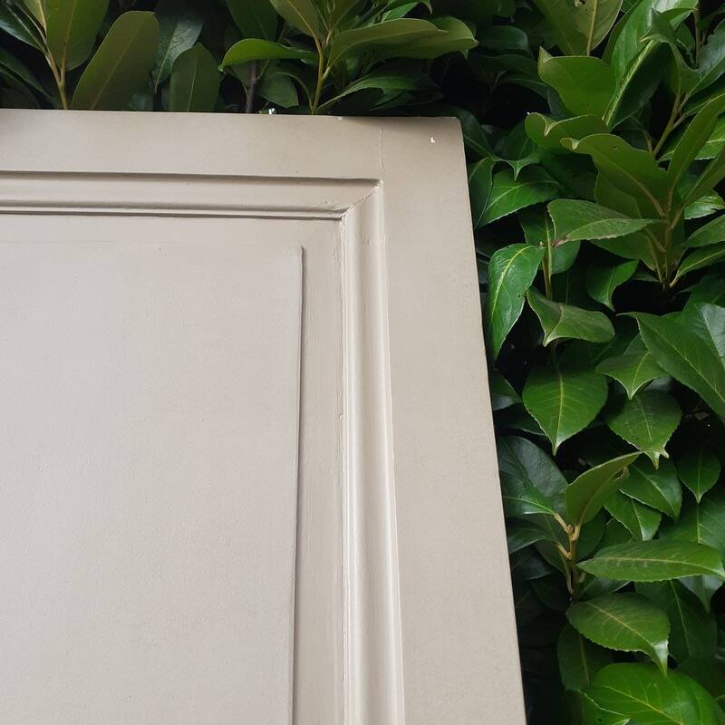 Set of 4 old solid wood interior doors