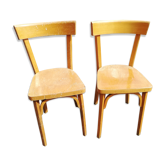 Set de 2 chaises Baumann bistrot ancien