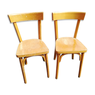 2 Baumann chairs /old bistrot