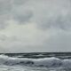 Grande Huile sur Toile Marine signée F. Carbu – XXe