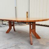 Extendable pine dining table 1970