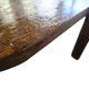 Table d'appoint art déco vintage en bois
