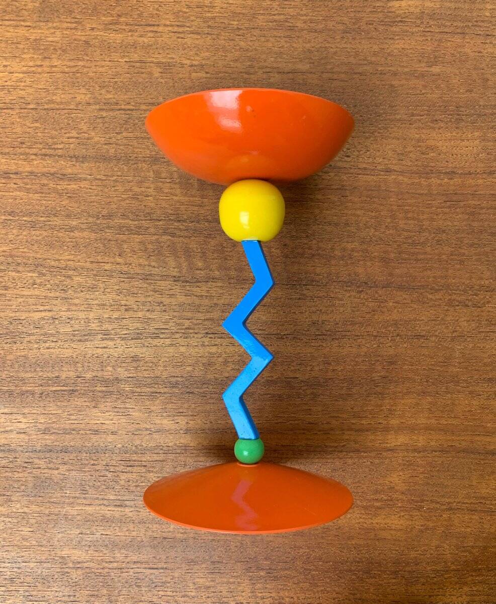 Postmodern Metal Candle Holder