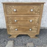 art deco chest of drawers