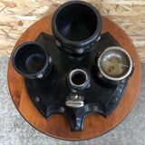 Old napoleon smoking tray 3 wood badge