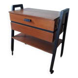 Danish sewing table in teak