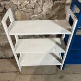 Set of three vintage folding shelves
