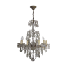 chandelier has antique pendants