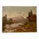 Landscape, oil on canvas