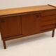 Danish wall cupboard with desktop
