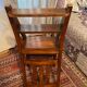 Solid wood ladder chair
