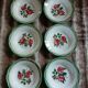 6 antique deep plates from Digoin and Sarreguemines