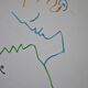 Jean Cocteau: The Kiss, original lithograph