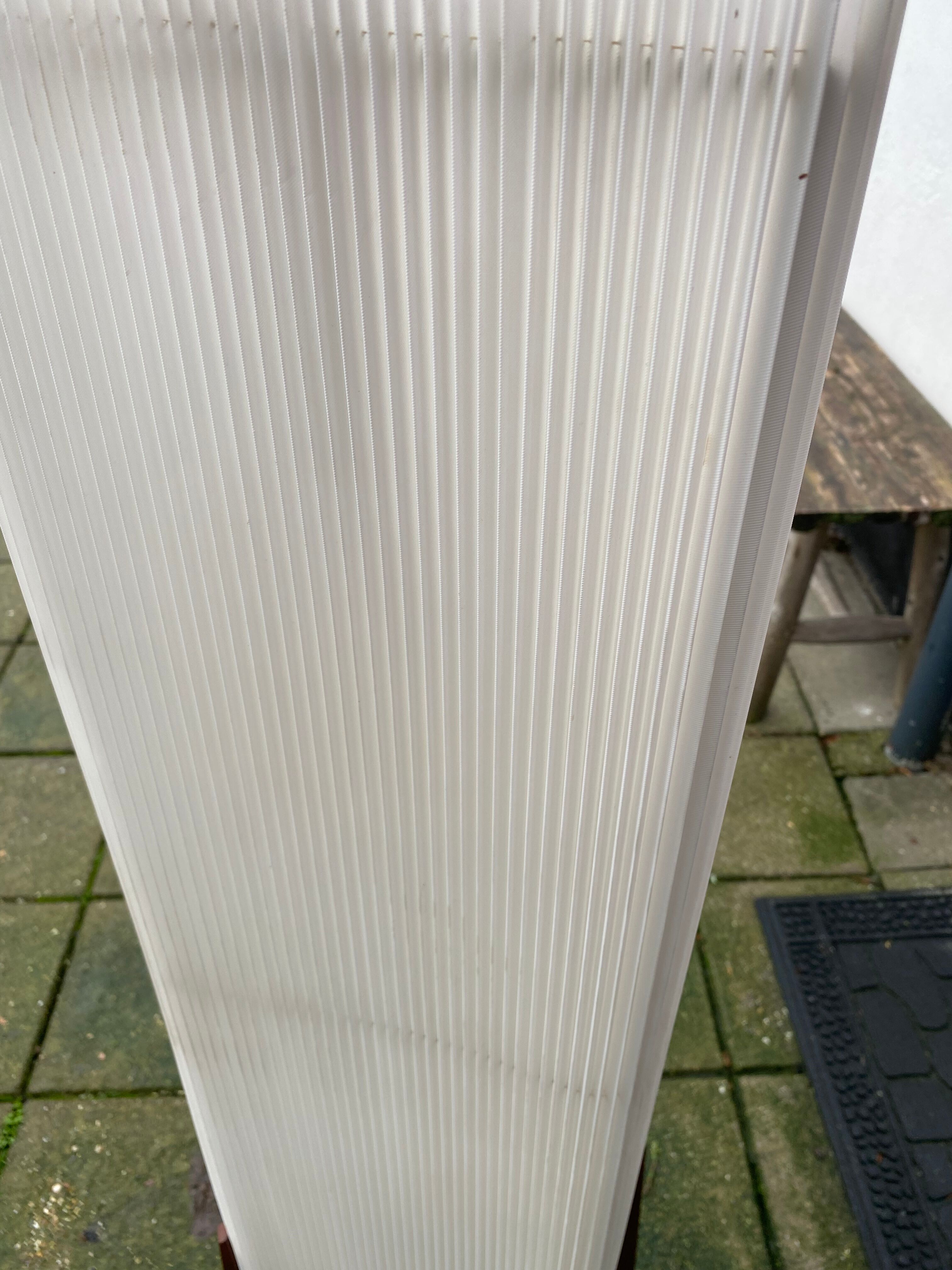 Vintage teak floor lamp