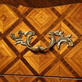 20th century French Louis XV style inlaid commode