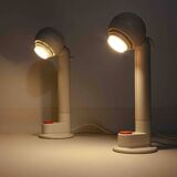 Set of space age Osram desk lamps by Schlagheck, 1977