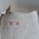 Set of 3 large antique tea towels or hemp towels monogram tf