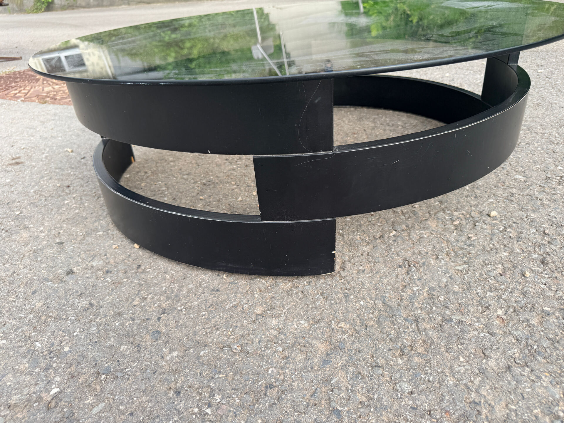 Space age coffee table