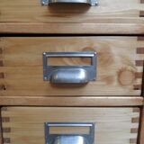 Vintage apothecary cabinet with 45 drawers