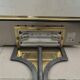 Banci Firenze wall light, gilded and black patinated metal, 1980s