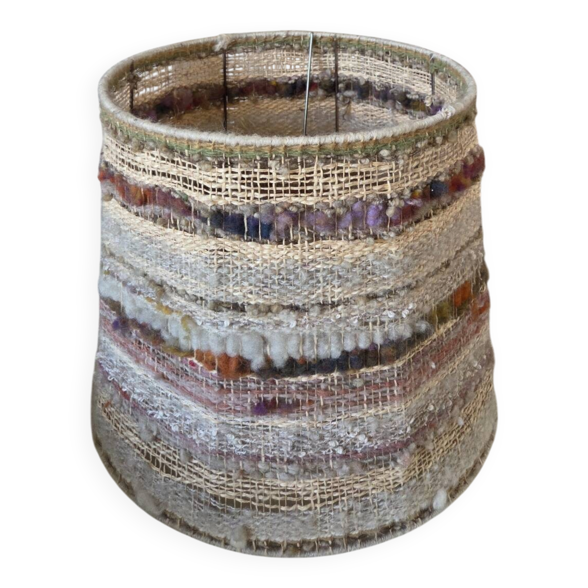 Vintage wool lampshade