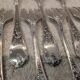 12 silver-plated oyster forks by silversmith Francois Frionnet, Floria