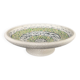 Art Deco polychrome ceramic cup with geometric patterns, 20th century