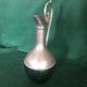 Sharpener carafe "The Tins of the Manor" in glass and tin, Vintage