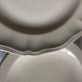 Product BHV Plate mounted cakes in ivory faience 1950 neo classic
