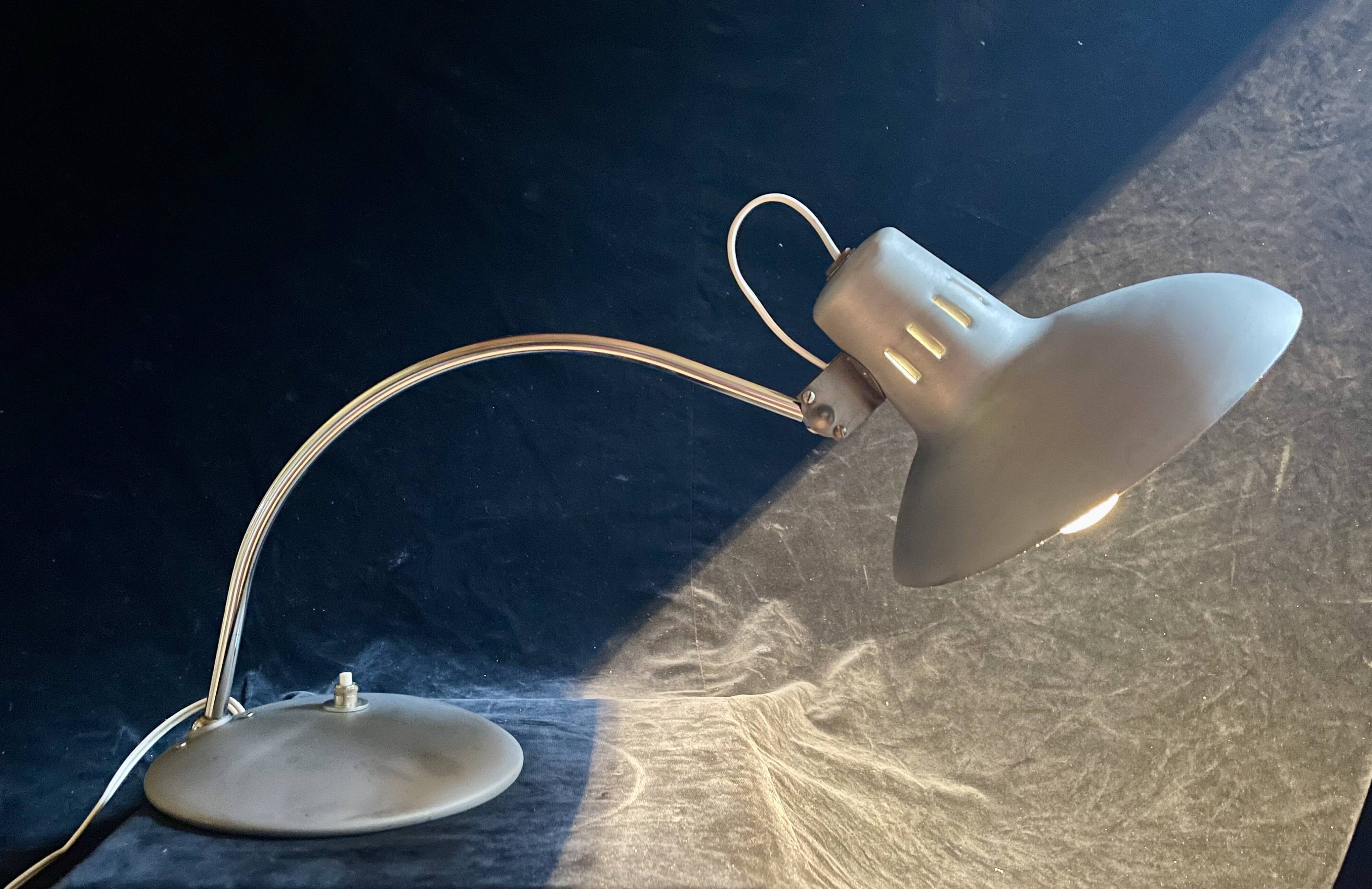 Industrial table lamp, Bauhaus, 1950s