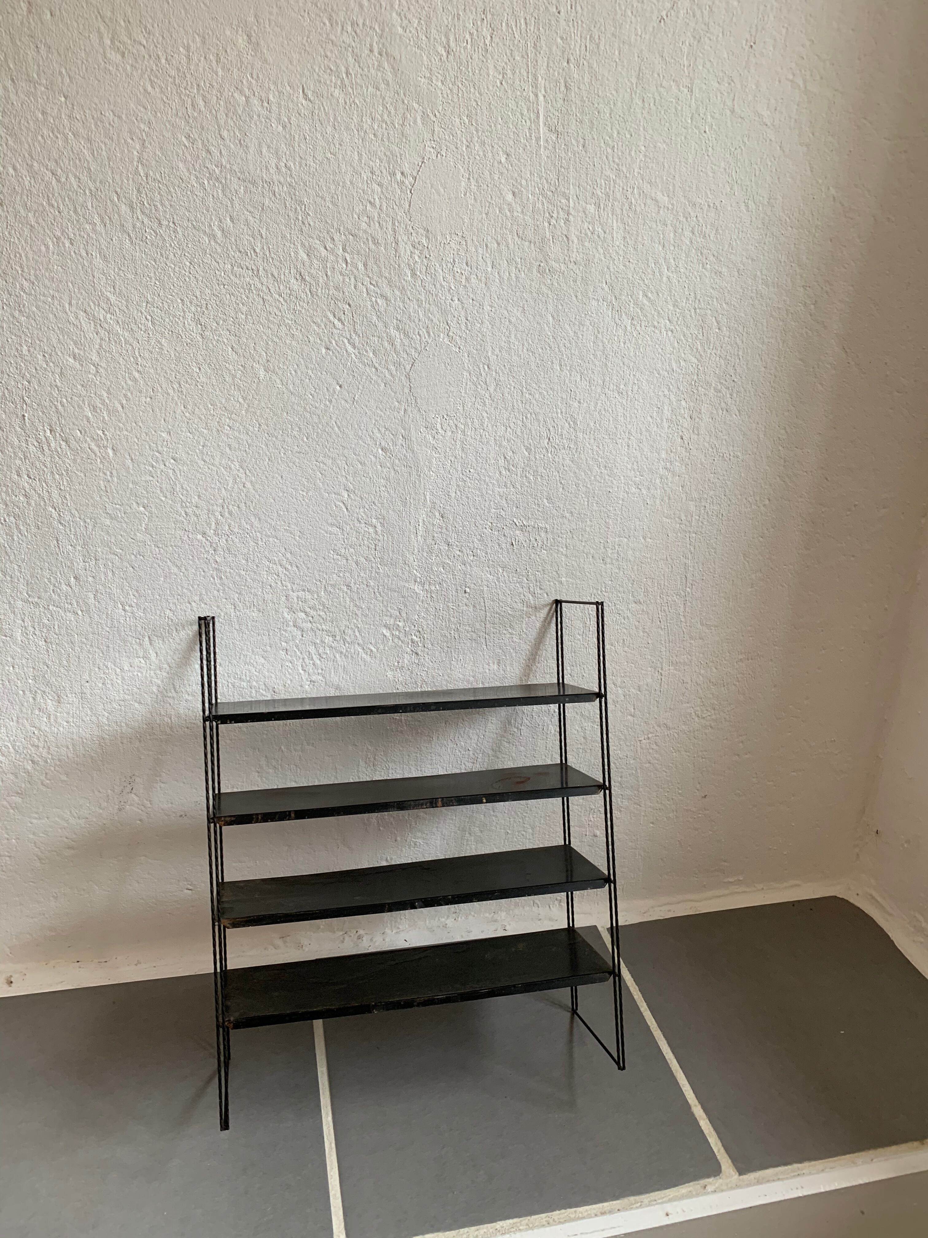 Vintage metal String shelves