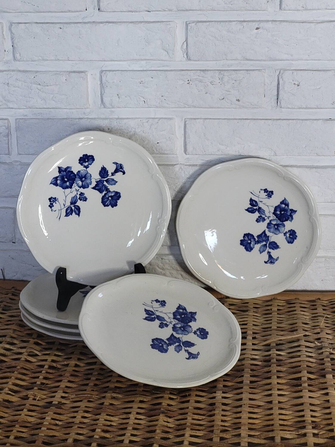 Gien dessert plates
