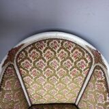 Three armchairs and an ottoman 1925 Art Deco