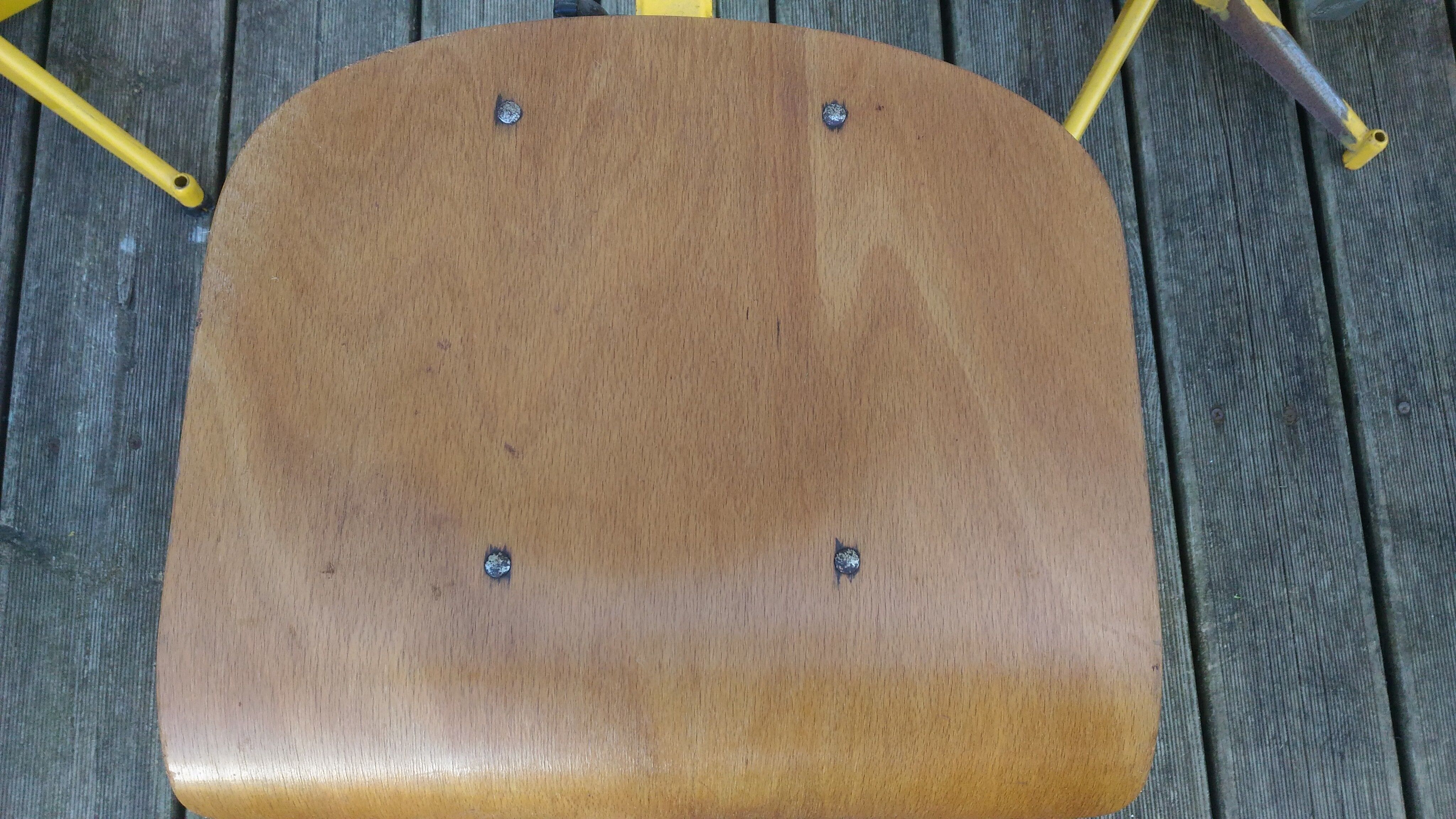 Five chairs of architect