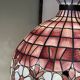 Tiffany-style lamp in mother-of-pearl.