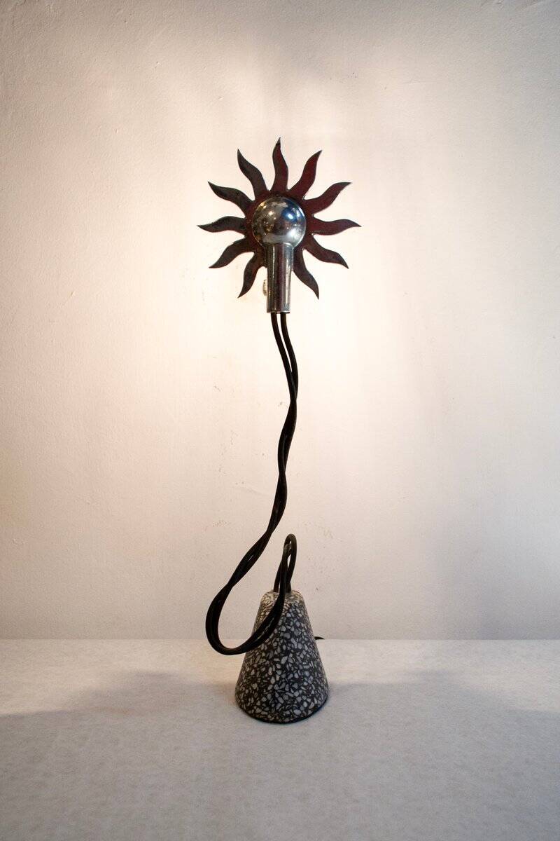 Lampe de table Sun de Genesi & Thiel, années 80