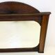 Miroir art déco en bois sculpté, 1930s