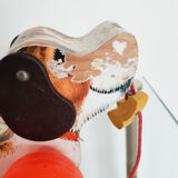 Little Snoopy , dog trainer Fisher Price, wooden , vintage