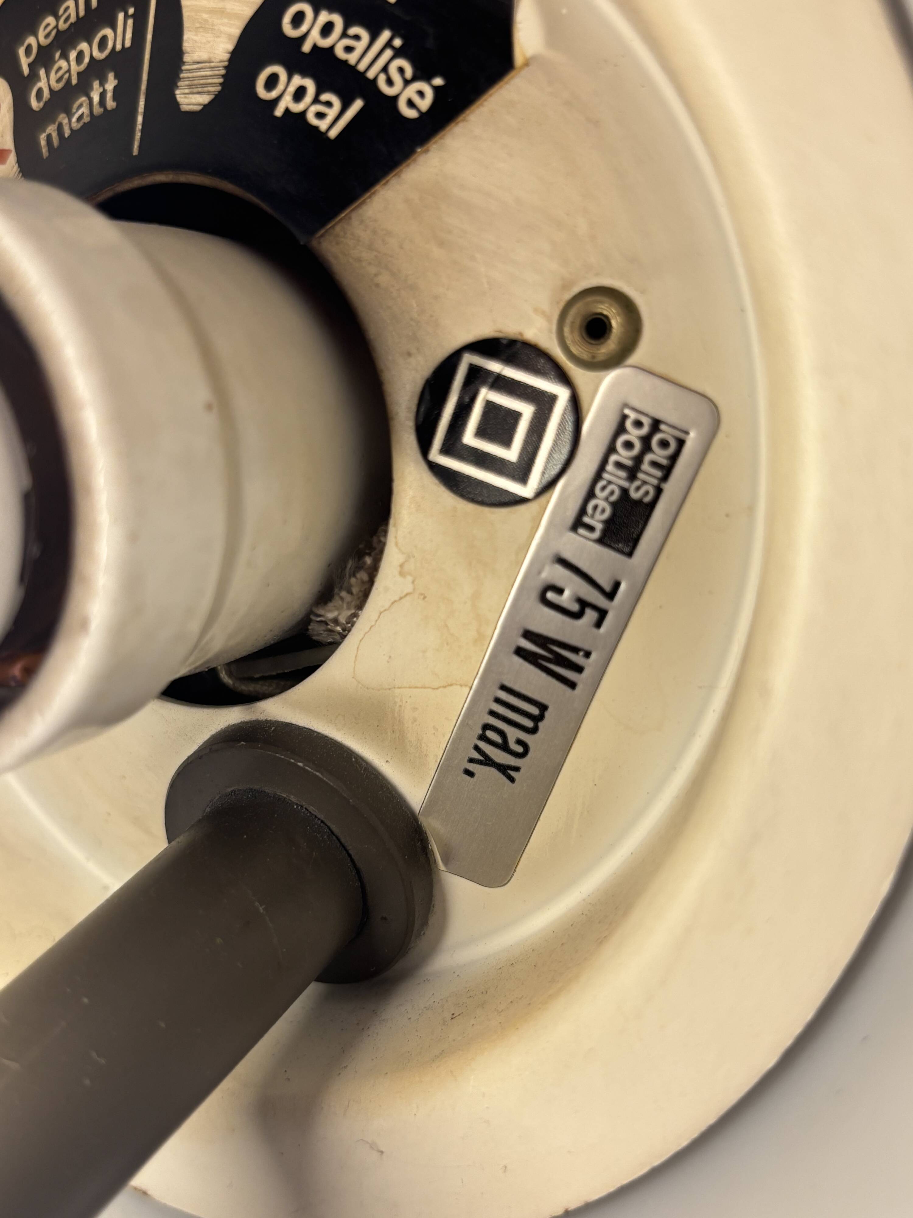 Vintage Opala table lamp Hans J. Wegner Louis Poulsen Design