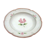 Hollow dish of round service polylobed Faience of Niderviller (Moselle)