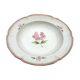 Hollow dish of round service polylobed Faience of Niderviller (Moselle)