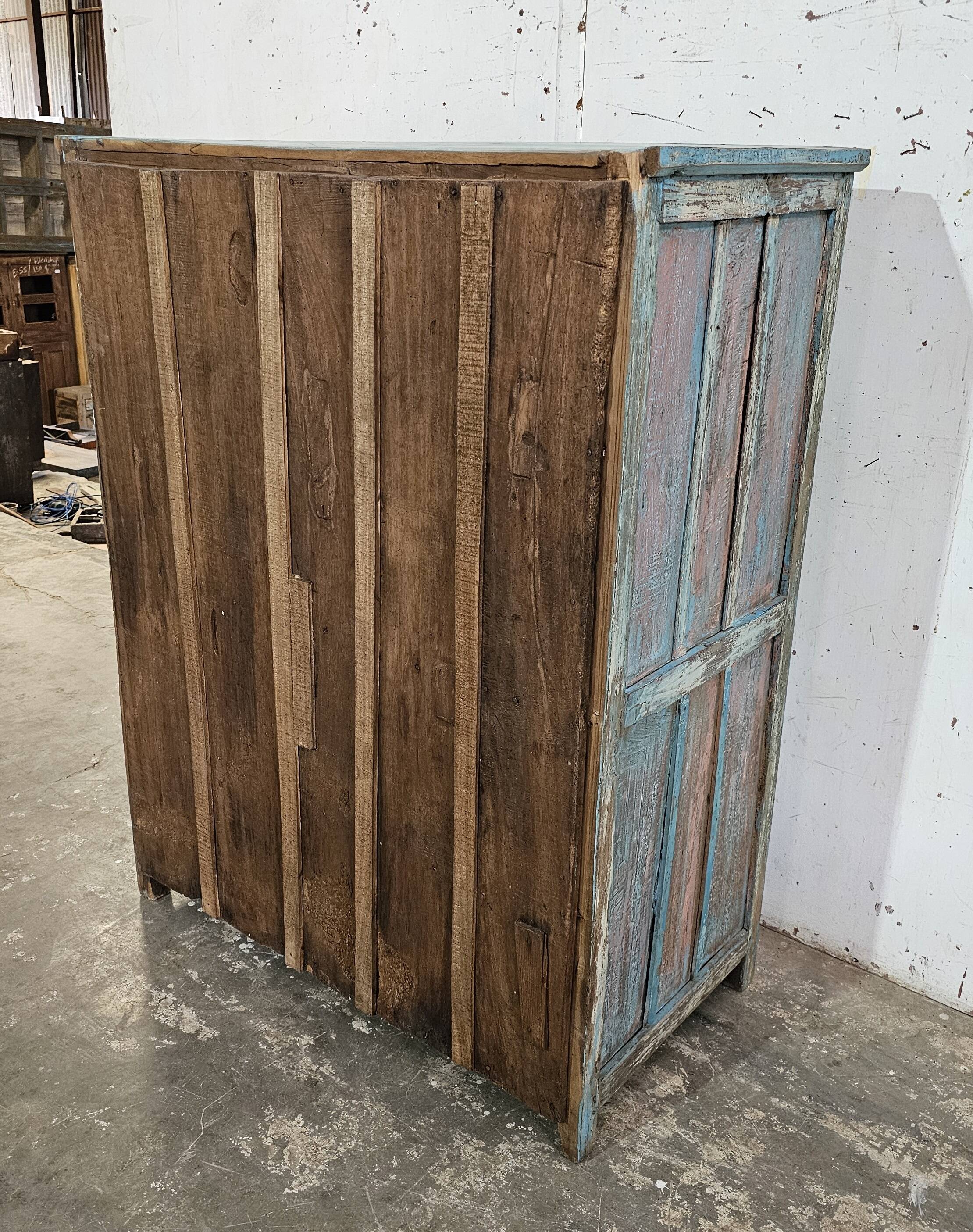 Antique teak sideboard from Burma