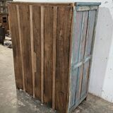 Ancien vaisselier en teck birman