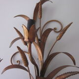 Sconce in gilded metal