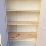 Small powder pink Parisian wardrobe