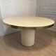 Ivory and Laiton dining table, Paris, 1970
